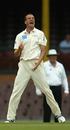Stuart Clark is ecstatic after dismissing Michael Di Venuto, New South Wales v Tasmania, Pura Cup, Sydney