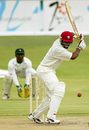Brian Lara lines up another drive, Zimbabwe v West Indies, Bulawayo, November 12, 2003