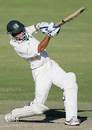 Herschelle Gibbs drives during his unbeaten 91, which powered South Africa to their first win on tour in Australia, CA Chairman's XI v South Africans, Lilac Hill, Perth, December 9, 2005