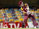 Andy Bichel is bowled by Ben Hilfenhaus for seven, Queensland v Tasmania, Twenty20, Brisbane, January 6, 2006