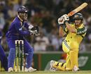 Adam Gilchrist's 116 helped Australia to a six-wicket victory, Australia v Sri Lanka, 8th Match, VB Series, Perth, January 29, 2006