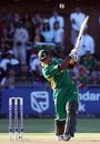 Roger Telemachus swung hard at the death but couldn't get South Africa across the line, South Africa v Australia, 3rd ODI, Port Elizabeth, March 5, 2006