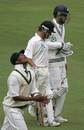 Makhaya Ntini looks to the heavens as rain prevented South Africa's four-day victory, South Africa v New Zealand, 1st Test, Centurion Park, April 18, 2006