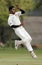 Nuwan Kulasekera roars up to the crease, British Universities v Sri Lankans, Tour match, Fenner's, April 26, 2006