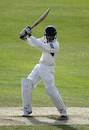 Moeen Ali cuts hard during his fifty, Nottinghamshire v Warwickshire, Trent Bridge, May 3, 2006