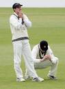 A bad day just got worse: after falling for a third-ball duck, Andrew Strauss rues a missed chance, Hampshire v Middlesex, Southampton, May 3, 2006