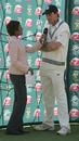 Stephen Fleming is interviewed following New Zealand's defeat, South Africa v New Zealand, 3rd Test, Johannesburg, May 7, 2006
