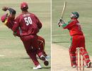 Piet Rinke is well caught by Dwayne Bravo for 6, West Indies v Zimbabwe, 2nd ODI, Antigua, April 30, 2006
