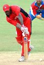 George Codrington on his way to 45 not out, Bermuda v Canada, Trinidad, May 17, 2006