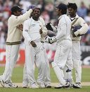 Muttiah Muralitharan grabs yet another wicket, England v Sri Lanka, 2nd Test, Edgbaston, May 28, 2006