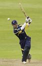 Michael Vaughan creams another boundary on his way to a match-winning 67 against Scotland on his first match back, Yorkshire v Scotland, C&G Trophy, Headingley, May 29, 2006