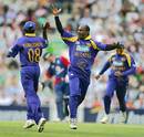 That's the one - Sanath Jayasuriya celebrates dismissing Kevin Pietersen for 73, England v Sri Lanka, The Oval, June 20, 2006