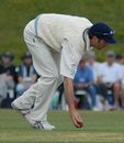 Michael Vaughan stoops to field, Sussex v Yorkshire, Arundel, June 21, 2006