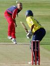 Andrew Flintoff bowls against Yorkshire, Lancashire v Yorkshire, Tewnty20 Cup, Leeds, July 11, 2006