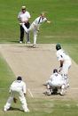 Shane Warne twirls away during a long spell against Nottinghamshire, Nottinghamshire v Hampshire, County Championship, Trent Bridge, July 16, 2006