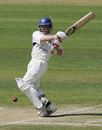 Tim Ambrose pulls during his first century for Warwickshire to lead their fightback, Warwickshire v Middlesex, County Championship, Edgbaston, July 16, 2006
