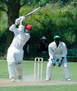 Geoff Barnett hits out on his way to 136, Canada v Kenya, Ontario, July 31, 2006