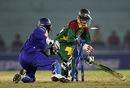Kumar Sangakkara stumps Farhad Reza, Bangladesh v Sri Lanka, 1st qualifying match, Champions Trophy, Mohali, October 7, 2006