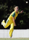 Julie Hayes, the hero of the bowl-off, Australia v New Zealand, Twenty20, Allan Border Field, Brsibane, October 18, 2006