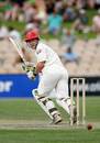 Daniel Harris works the ball fine during his unbeaten 71, South Australia v England XI, Adelaide, November 19, 2006