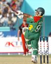 Aftab Ahmed hits out during his unbeaten 60, Bangladesh v Zimbabwe, 1st ODI, Khulna, November 30, 2006