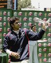 Sreesanth won the Man-of-the-Match award for his match figures of 8 for 99,South Africa v India, 1st Test, Johannesburg, 4th day, December 18, 2006