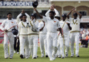 Muttiah Muralitharan leaves the field after taking eight wickets, England v Sri Lanka, 3rd Test, Trent Bridge, June 5, 2006