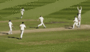 Brett Lee bowls Matthew Hoggard as Australia make it 4-0, Australia v England, 4th Test, Melbourne, December 28, 2006