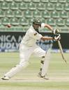 Younis Khan guides one square during his match-winning knock, South Africa v Pakistan, 2nd Test, Port Elizabeth, January 22, 2007