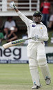 Kamran Akmal punches the air as Pakistan cross the winning line, South Africa v Pakistan, 2nd Test, Port Elizabeth, January 22, 2007