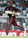 Brian Lara takes a single en route to his 83, India v West Indies, 3rd ODI, Chennai, January 27, 2007