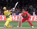 Steve Waugh uses his preferred mode of attack, 5th Super Six match: Australia v Zimbabwe, World Cup, Lord's, June 9, 1999