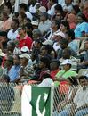 Cricket fans watch Pakistan batting during a warm-up match, Port of Spain, World Cup warm-up, March 9, 2007