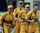 Australia kick off their World Cup campaign with an easy outing, Australia v Scotland, Group A, St Kitts, March 14, 2007