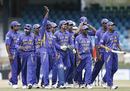 The Sri Lankans celebrate their victory against Bangladesh, Bangladesh v Sri Lanka, Group B, Trinidad, March 21, 2007