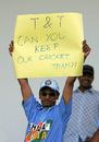 A disheartened Indian fan has a message, India v Sri Lanka, Group B, Trinidad, March 23, 2007