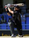 Stephen Fleming hits one of his three sixes, Bangladesh v New Zealand, Super Eights, Antigua, April 2, 2007