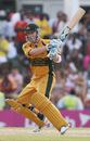Michael Clarke pulls on his way to an unbeaten 55, Australia v England, Super Eights, Antigua, April 8, 2007