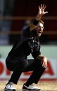 Daniel Vettori scalped four lower-order wickets and sealed the victory, , Ireland v New Zealand, Super Eights, Guyana, April 9, 2007