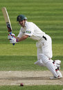 Chris Read works one to leg during his 36, Nottinghamshire v Leicestershire, County Championship Division Two, Trent Bridge, April 20, 2007