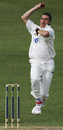 Paul Franks approaches his delivery stride, Nottinghamshire v Leicestershire, County Championship Division Two, Trent Bridge, April 20, 2007