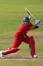 Brad Hodge strikes square of the wicket on his way to 141, Friends Provident Trophy, Old Trafford, May 20, 2007