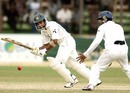 Habibul Bashar plays a flick shot during his knock of 37, Bangladesh v India, 1st Test, Chittagong, 5th day 