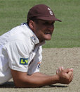 Mark Butcher feels the strain as Kent plough on, Surrey v Kent, Whitgift School, June 1, 2007