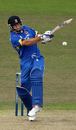 Andy Bichel tries to hit through the on side, Durham v Essex, Friends Provident Trophy semi-final, Riverside, June 20, 2007