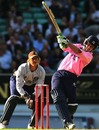 Ed Joyce goes over the top in Middlesex's new pink Twenty20 kit, Surrey v Middlesex, Twenty20 Cup, The Oval, June 22, 2007