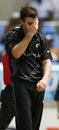 James Franklin shows his frustration, New Zealand v Sri Lanka, 1st semi-final, Jamaica, April 24, 2007
