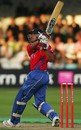 Essex's Ravi Bopara watches the ball sail over the boundary rope during his matchwinning knock of 46 not out against Middlesex, Lord's, July 6, 2007