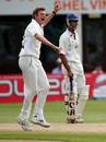 David Lucas celebrates the dismissal of Grant Hodnett, Northamptonshire v Gloucestershire, County Championship, Northampton, July 10, 2007