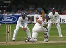 Andrew Strauss is bowled by Ramesh Powar, England Lions v Indians, Tour match, 3rd day,  Chelmsford, July 15, 2007
